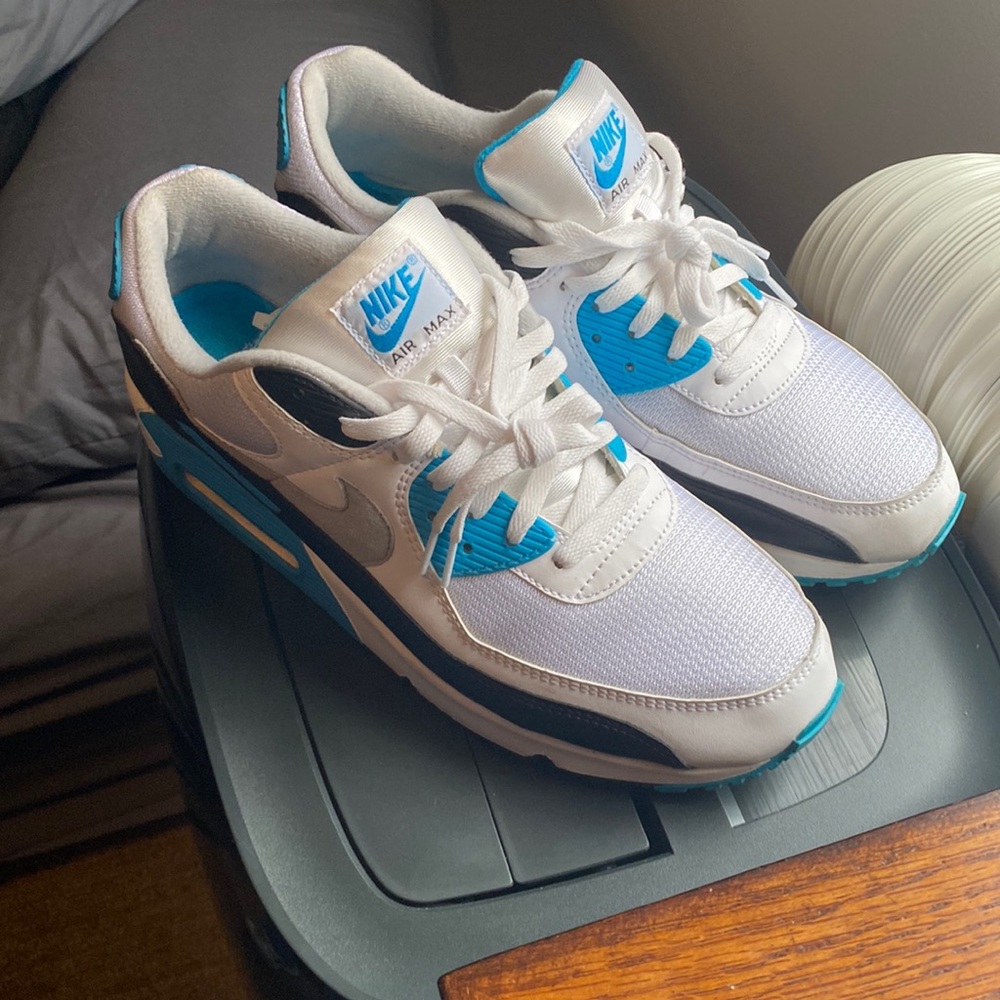 Air max 90 laser blue